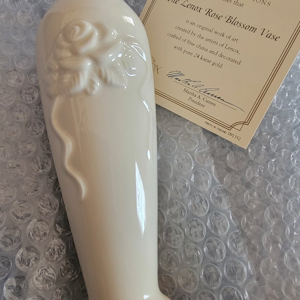 Lenox Rose Blossom Vase